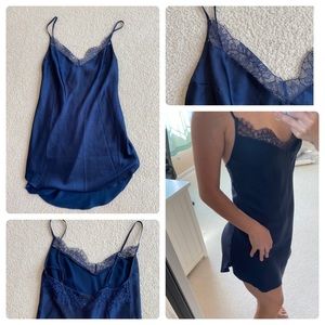 Victorias Secret Satin Slip Dress